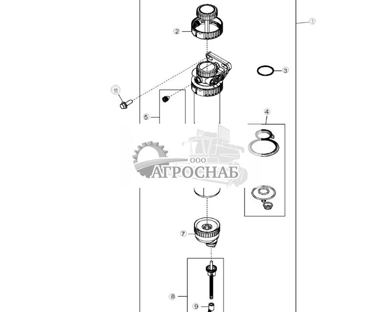 8177 Топл. фильтр грубой очистки - ST345881 69.jpg